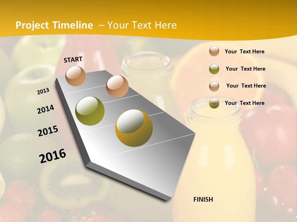 Berry Fresh Juice PowerPoint Template