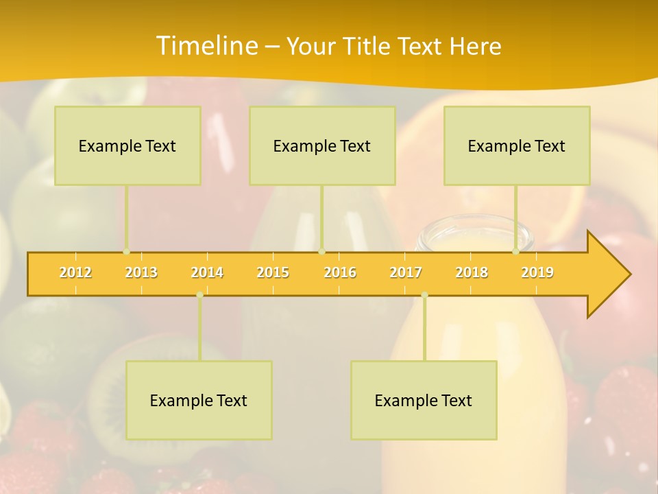 Berry Fresh Juice PowerPoint Template