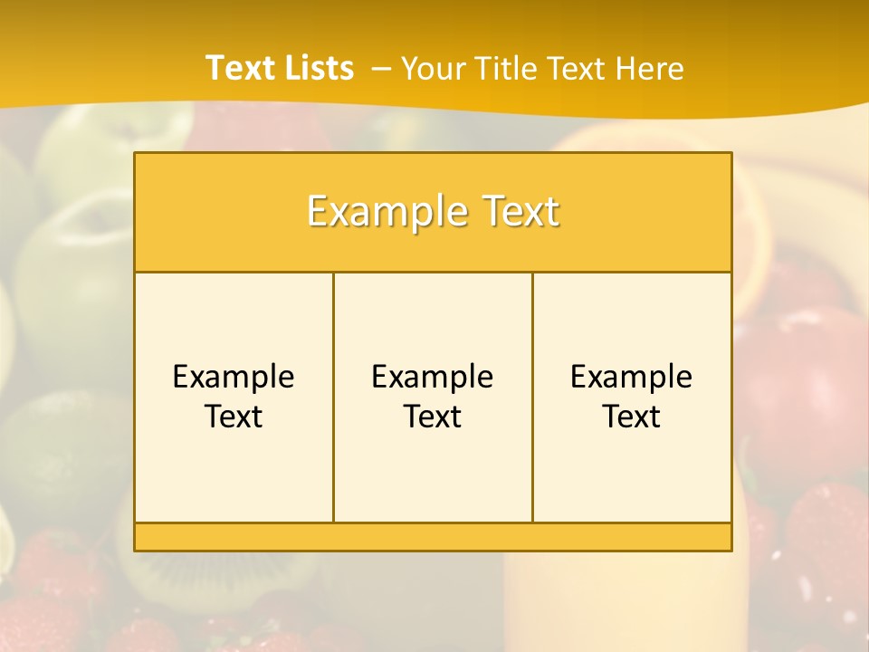 Berry Fresh Juice PowerPoint Template