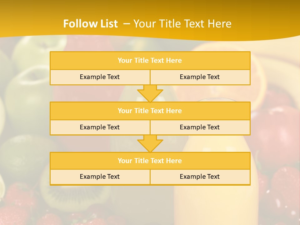 Berry Fresh Juice PowerPoint Template