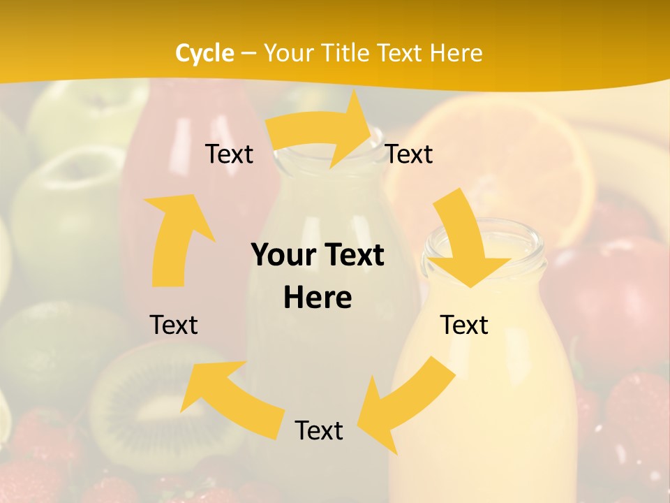 Berry Fresh Juice PowerPoint Template
