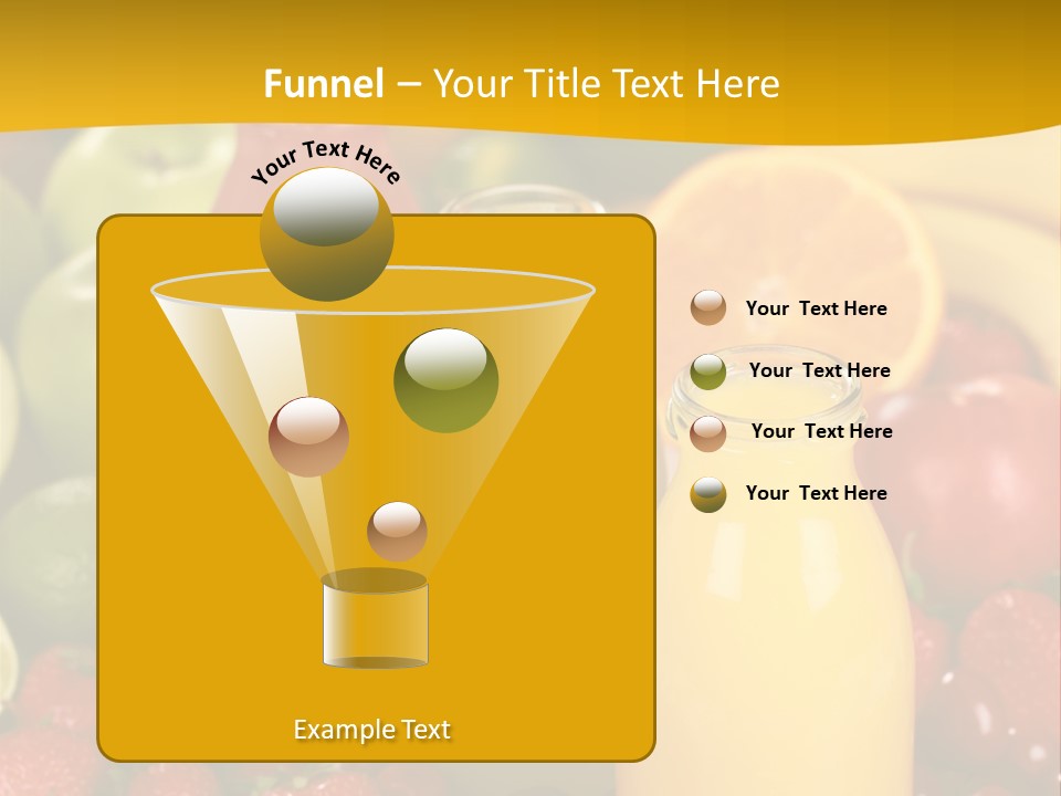 Berry Fresh Juice PowerPoint Template