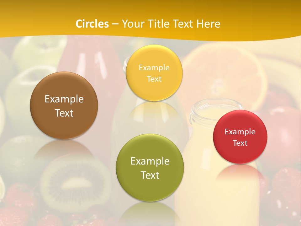 Berry Fresh Juice PowerPoint Template