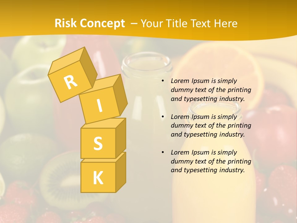 Berry Fresh Juice PowerPoint Template