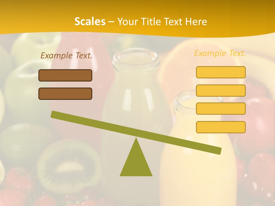 Berry Fresh Juice PowerPoint Template