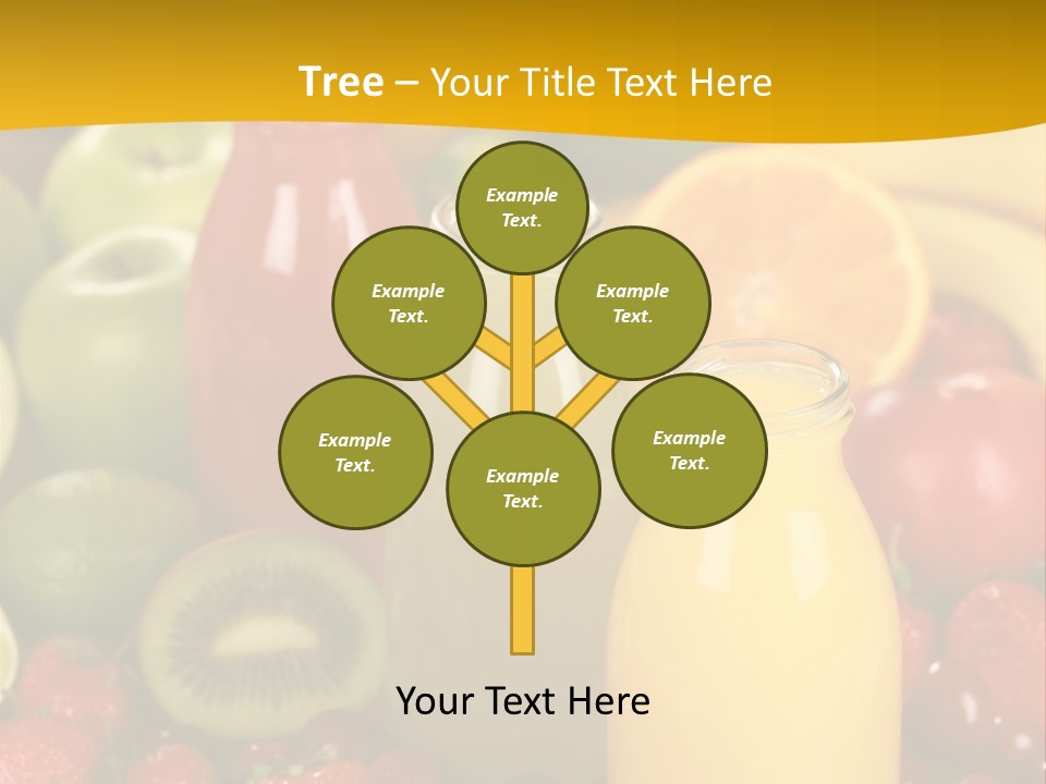 Berry Fresh Juice PowerPoint Template