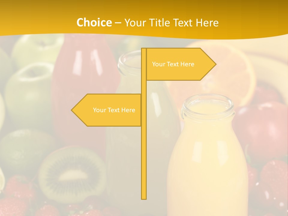 Berry Fresh Juice PowerPoint Template