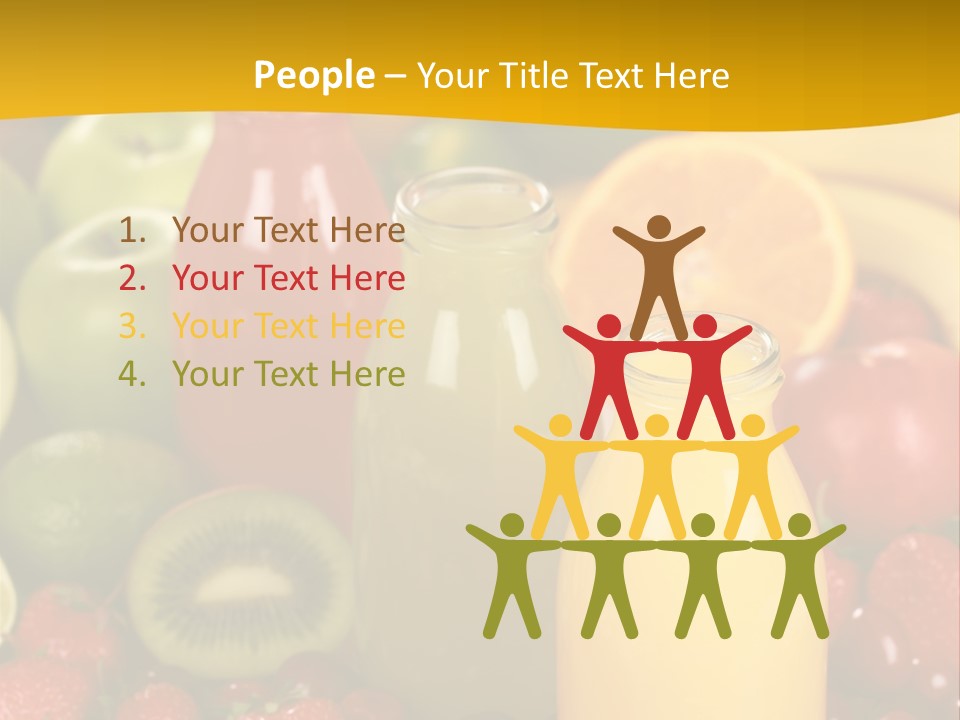 Berry Fresh Juice PowerPoint Template