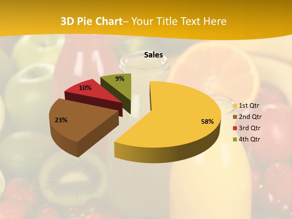 Berry Fresh Juice PowerPoint Template