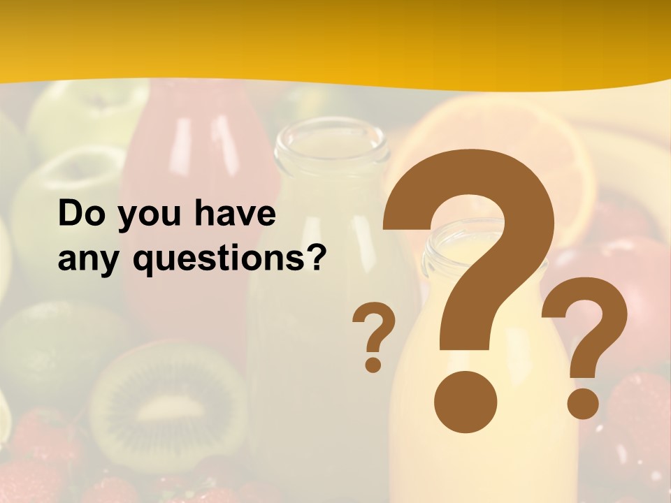 Berry Fresh Juice PowerPoint Template