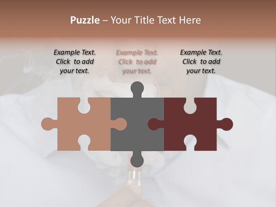 Toxic Substance Male Surrogate PowerPoint Template