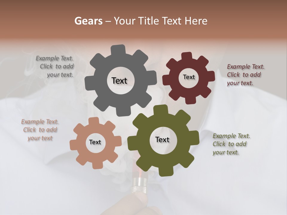 Toxic Substance Male Surrogate PowerPoint Template