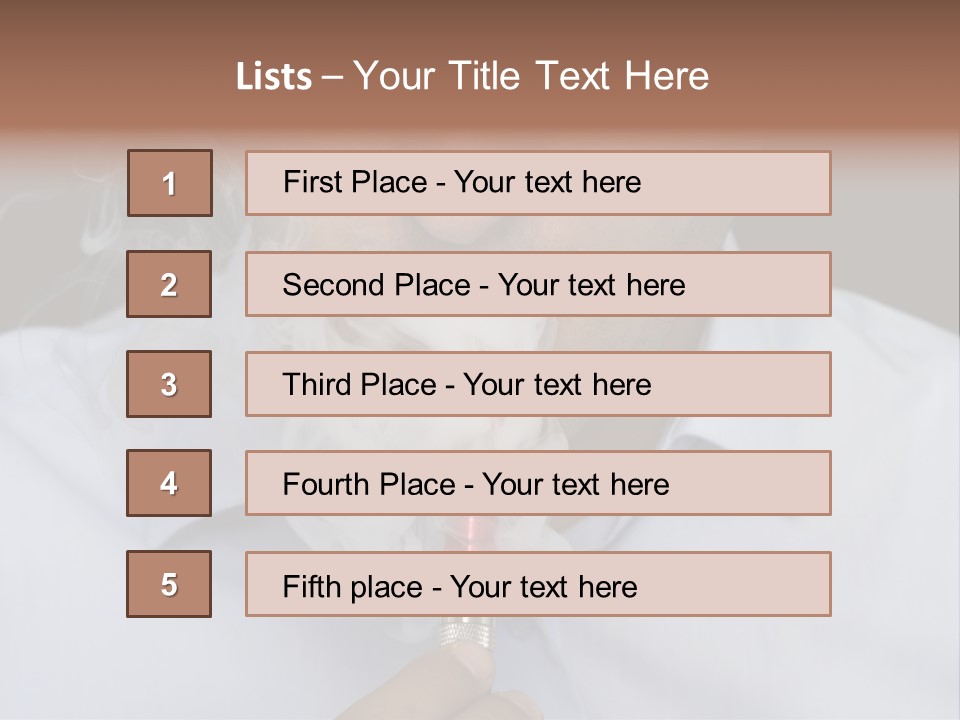 Toxic Substance Male Surrogate PowerPoint Template