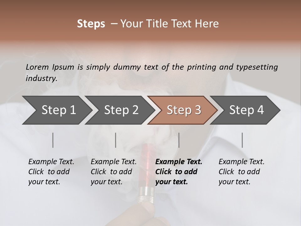 Toxic Substance Male Surrogate PowerPoint Template