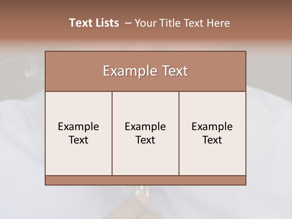 Toxic Substance Male Surrogate PowerPoint Template
