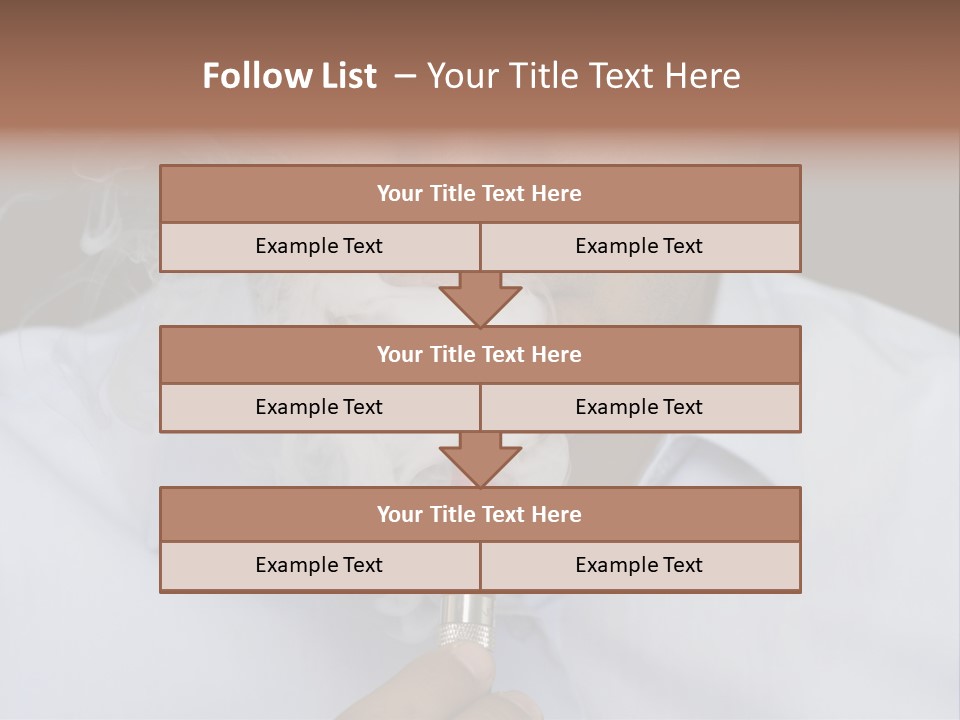 Toxic Substance Male Surrogate PowerPoint Template
