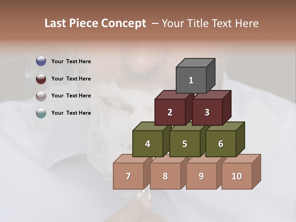 Toxic Substance Male Surrogate PowerPoint Template