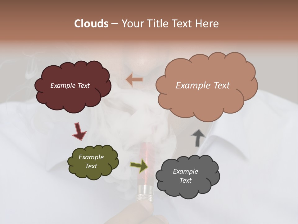 Toxic Substance Male Surrogate PowerPoint Template
