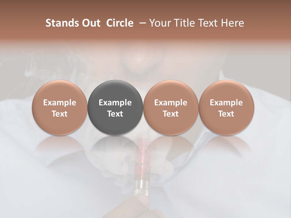 Toxic Substance Male Surrogate PowerPoint Template