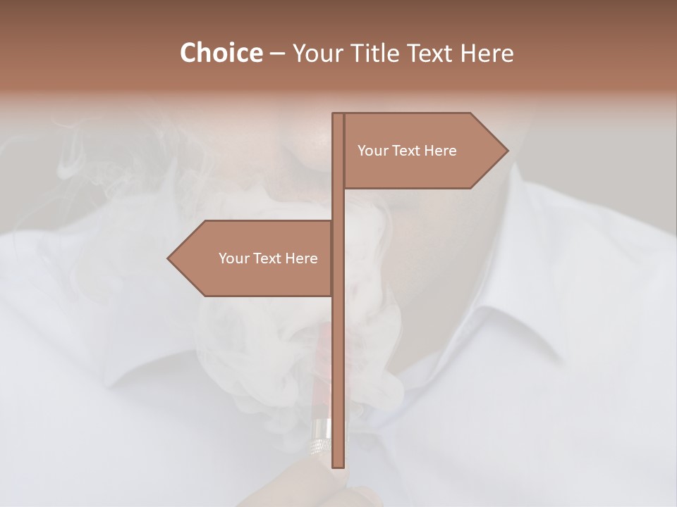 Toxic Substance Male Surrogate PowerPoint Template