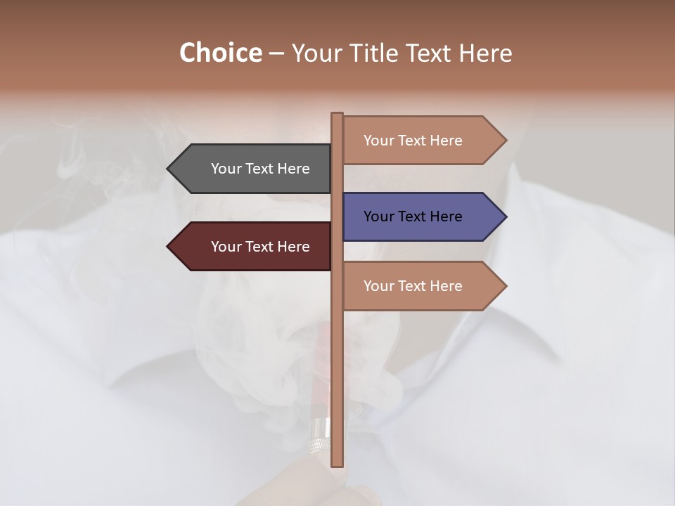 Toxic Substance Male Surrogate PowerPoint Template