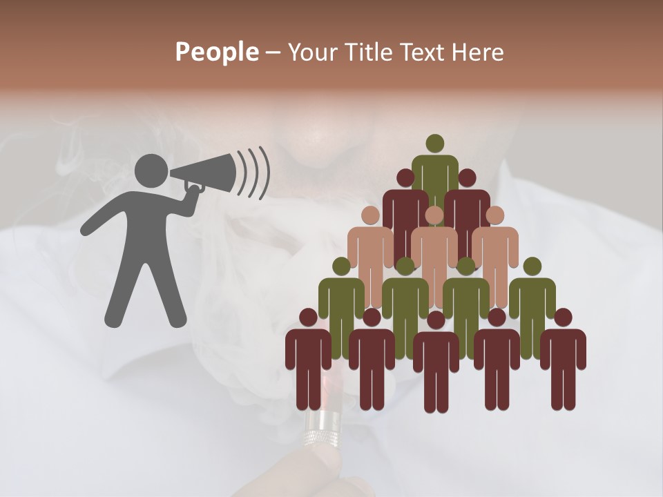 Toxic Substance Male Surrogate PowerPoint Template