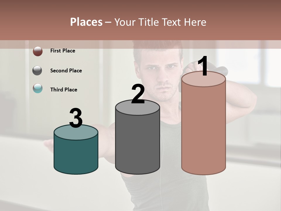 Club Bell Fitness PowerPoint Template