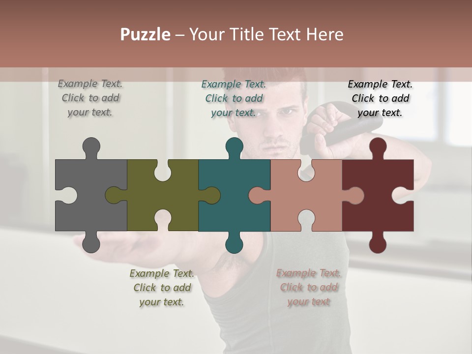 Club Bell Fitness PowerPoint Template