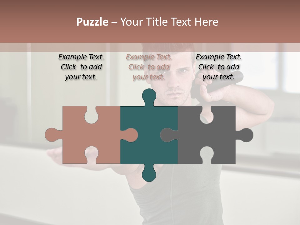 Club Bell Fitness PowerPoint Template