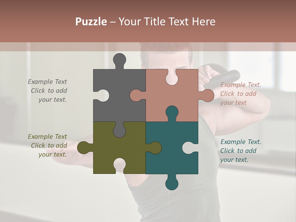 Club Bell Fitness PowerPoint Template