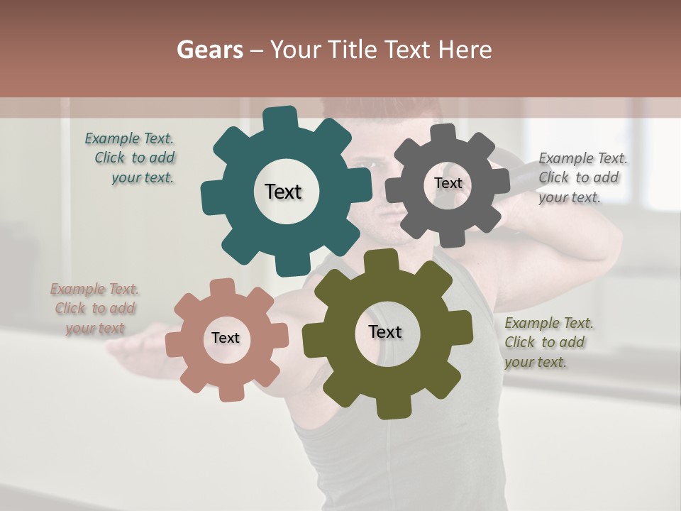 Club Bell Fitness PowerPoint Template