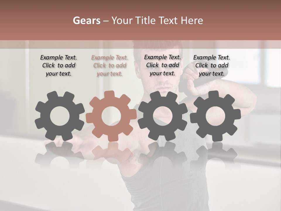 Club Bell Fitness PowerPoint Template