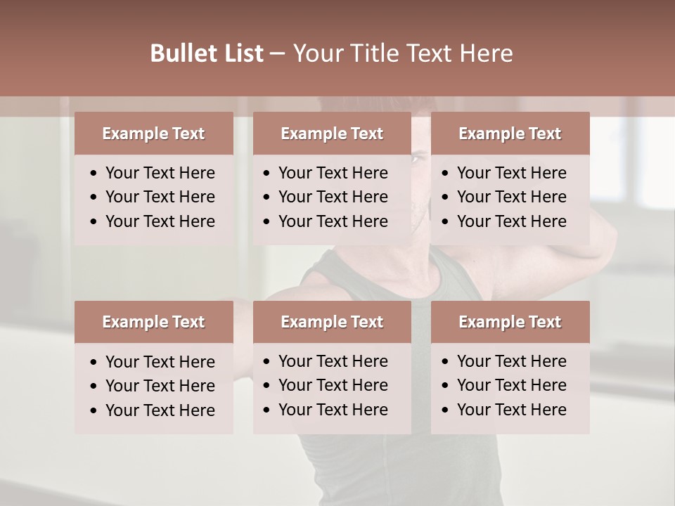 Club Bell Fitness PowerPoint Template