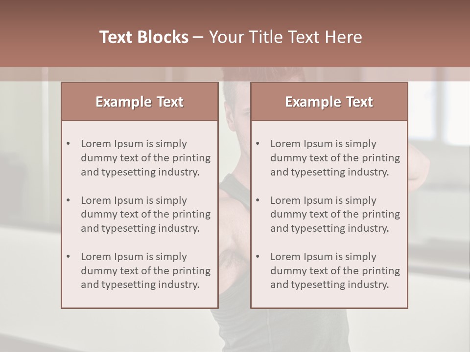 Club Bell Fitness PowerPoint Template
