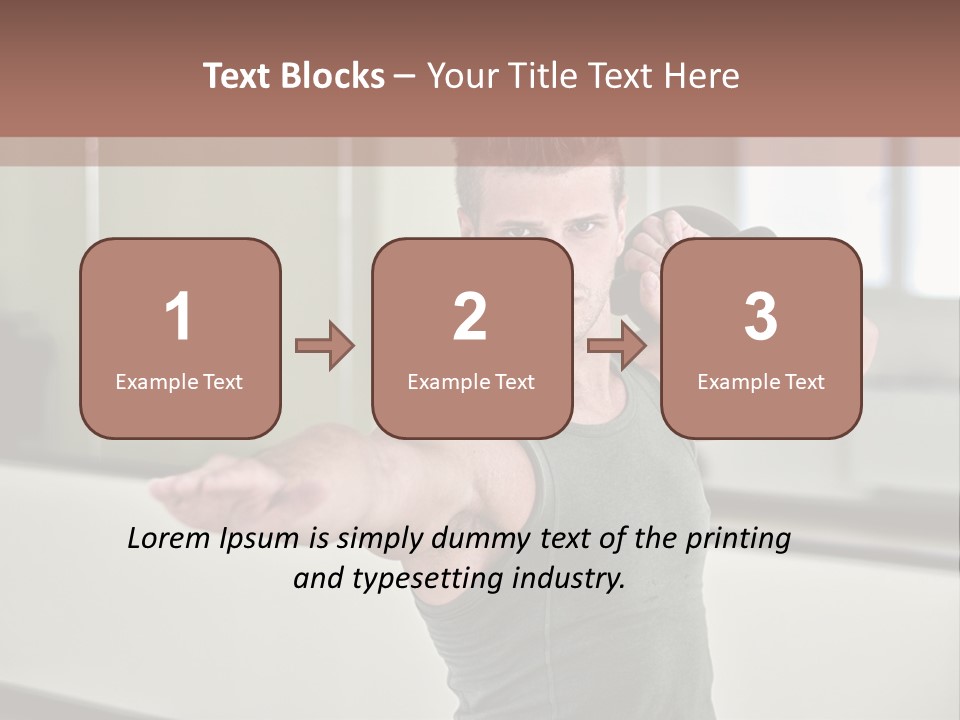 Club Bell Fitness PowerPoint Template