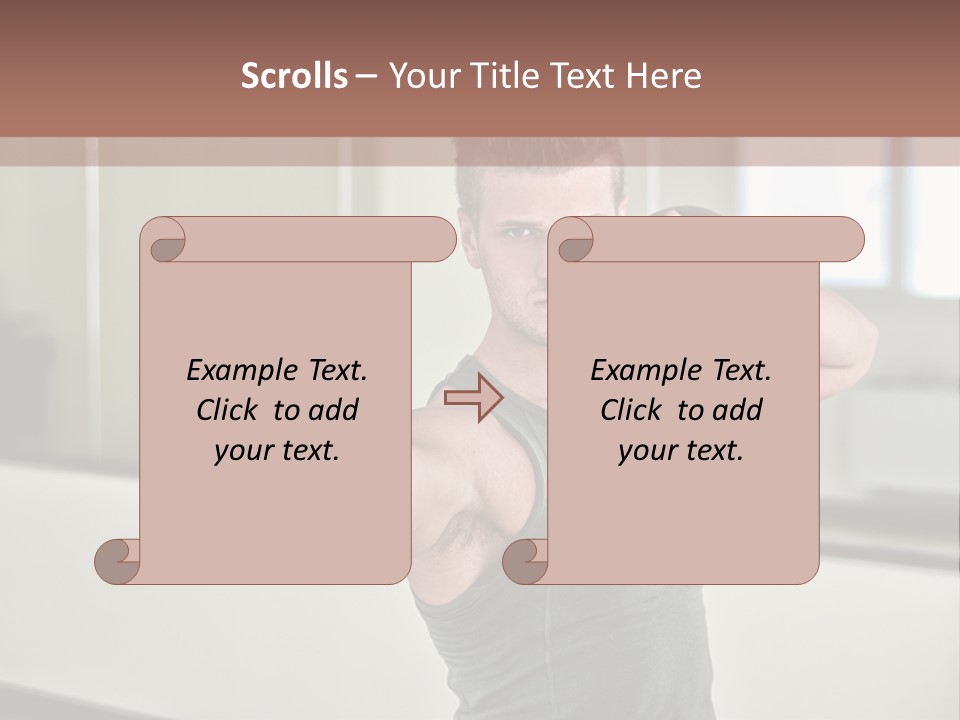 Club Bell Fitness PowerPoint Template