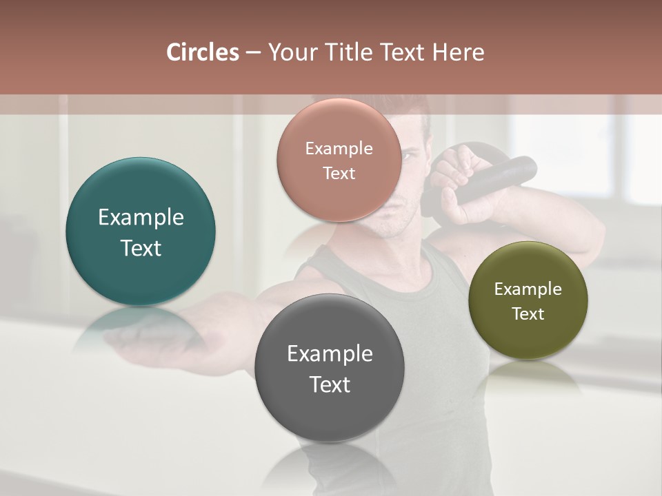 Club Bell Fitness PowerPoint Template
