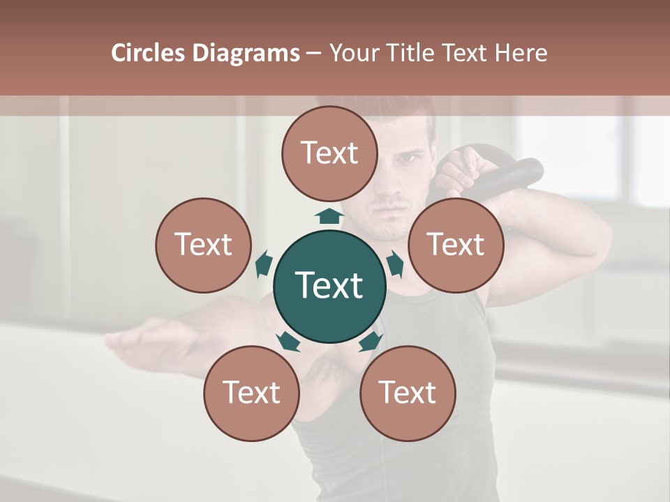 Club Bell Fitness PowerPoint Template