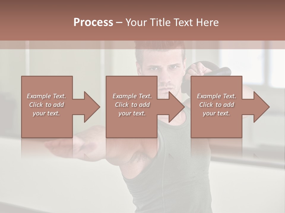Club Bell Fitness PowerPoint Template