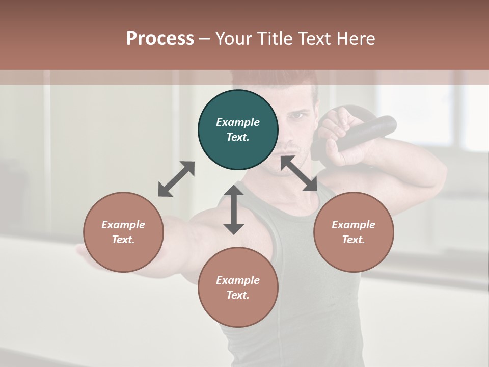 Club Bell Fitness PowerPoint Template