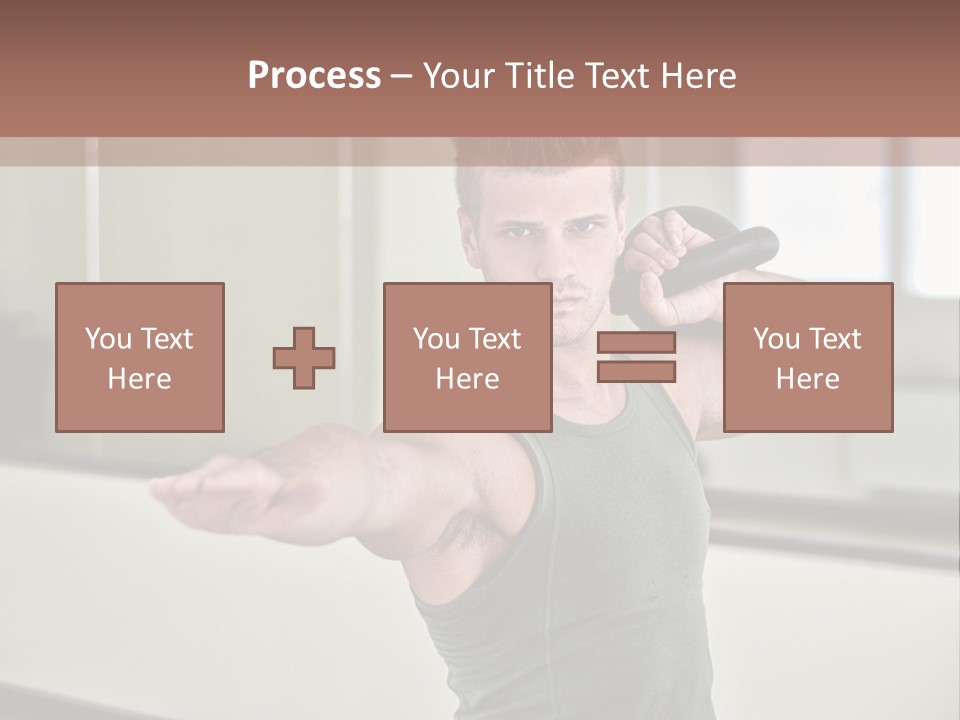 Club Bell Fitness PowerPoint Template
