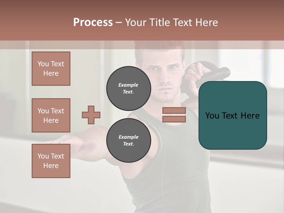 Club Bell Fitness PowerPoint Template