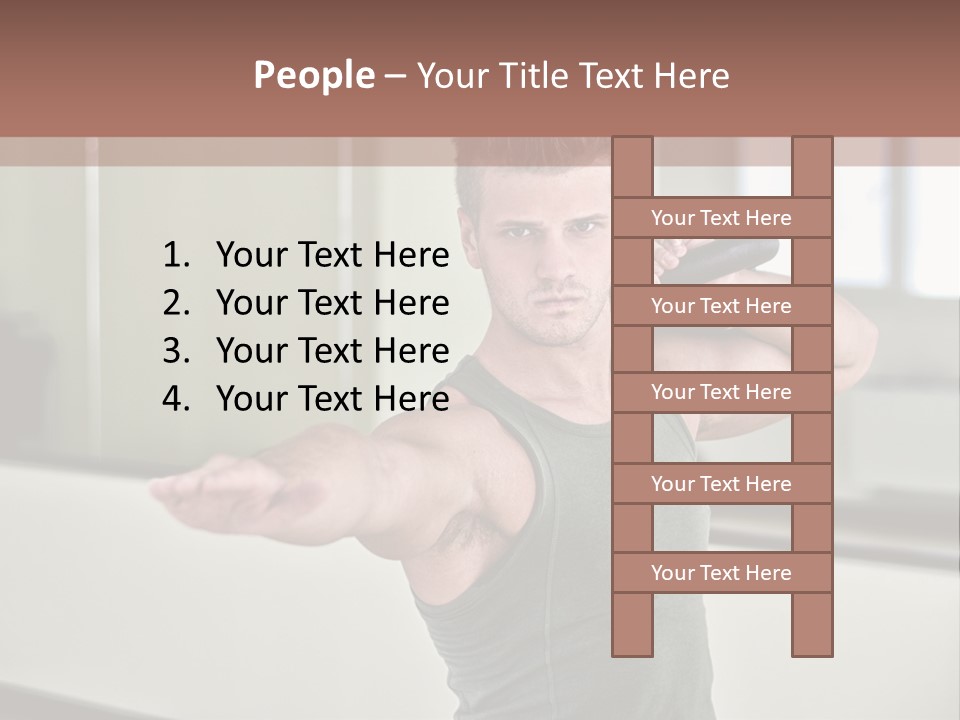 Club Bell Fitness PowerPoint Template