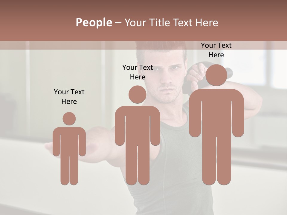 Club Bell Fitness PowerPoint Template