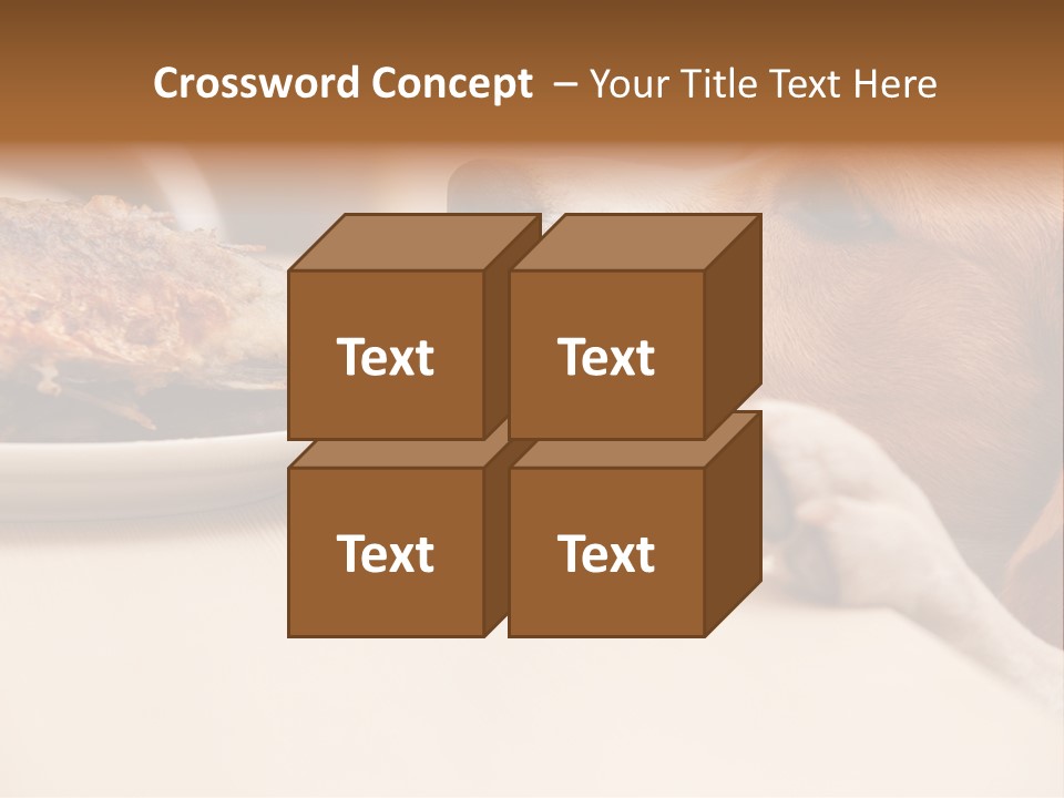 Fish Beagle Puppy PowerPoint Template