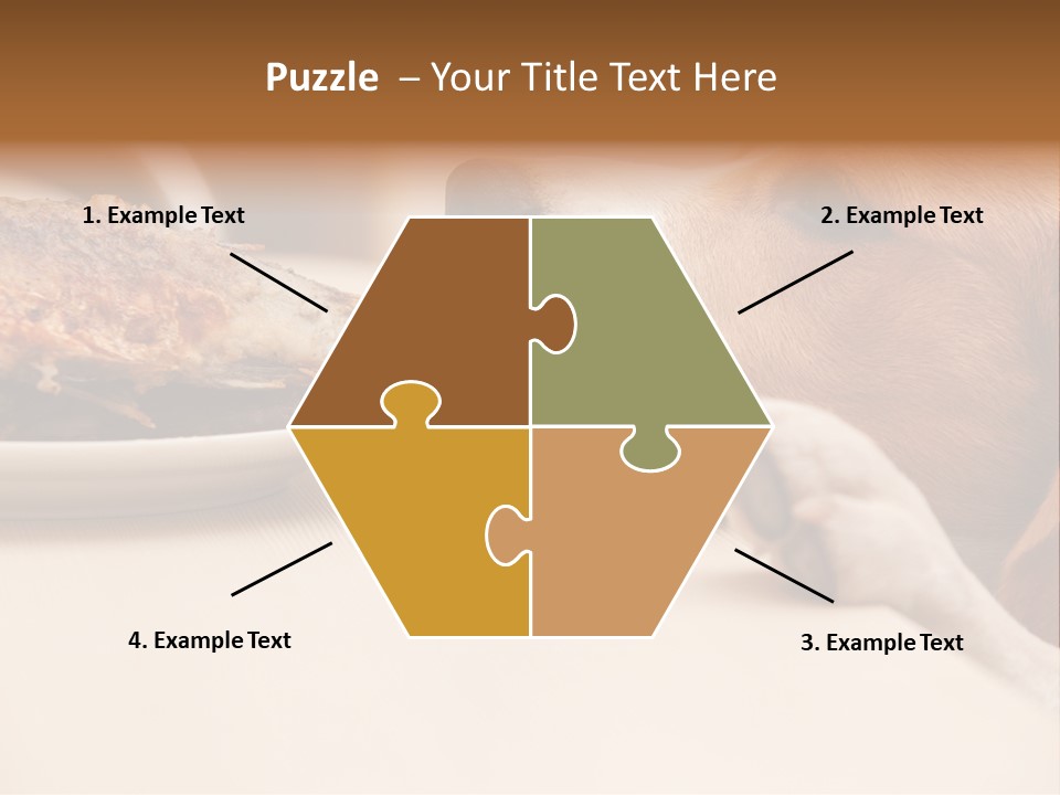 Fish Beagle Puppy PowerPoint Template