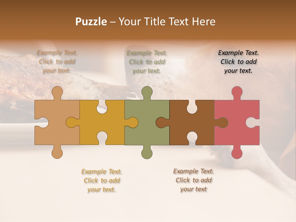 Fish Beagle Puppy PowerPoint Template