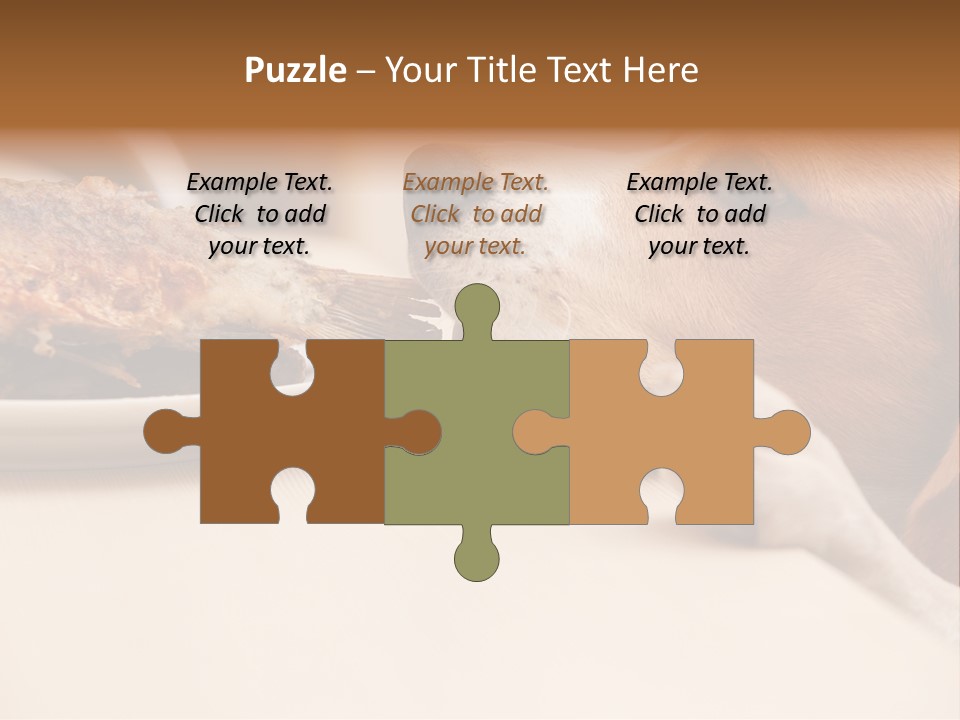 Fish Beagle Puppy PowerPoint Template