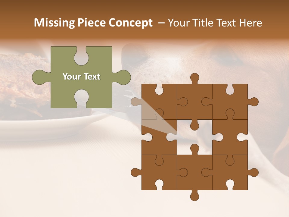 Fish Beagle Puppy PowerPoint Template