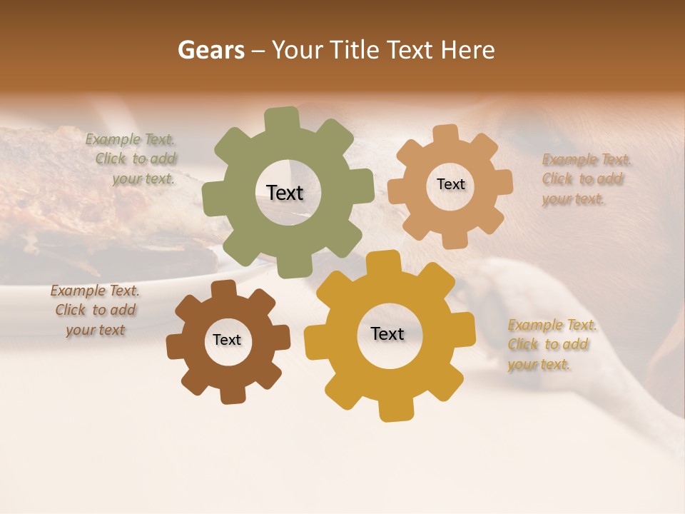 Fish Beagle Puppy PowerPoint Template